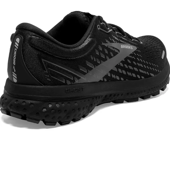 Brooks Ghost 13 Cushion Neutral Black/Black Running Shoes 9 Narrow/2A 40.5