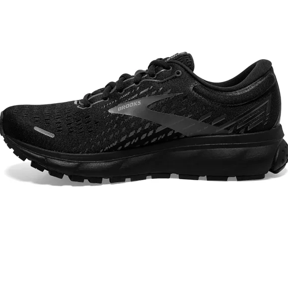 Brooks Ghost 13 Cushion Neutral Black/Black Running Shoes 9 Narrow/2A 40.5