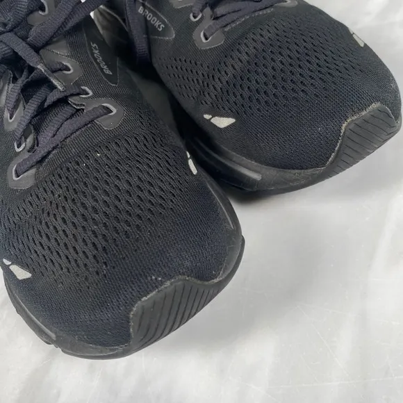 Brooks Ghost 15 Men Running Shoes Black Run Athletic Sneaker 1103931D020 Size 12