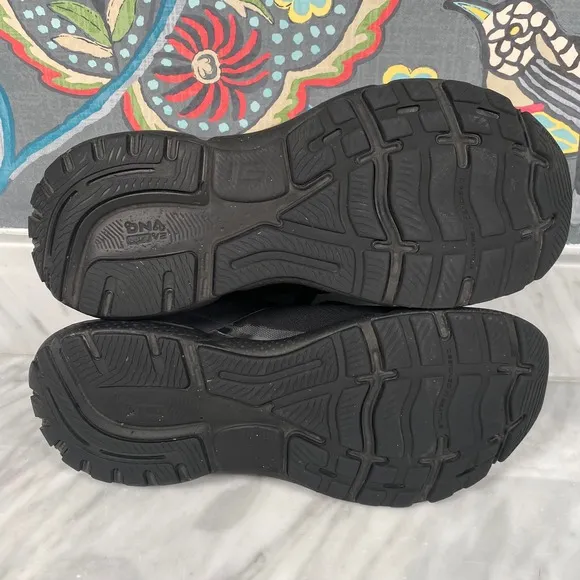 Brooks Ghost 15 Men Running Shoes Black Run Athletic Sneaker 1103931D020 Size 12