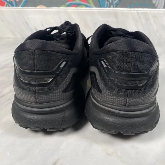 Brooks Ghost 15 Men Running Shoes Black Run Athletic Sneaker 1103931D020 Size 12