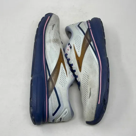 Brooks Ghost 15 Run Shoes Mens Sz 13 Gray Gold 6,4,8:I.5.4 0
