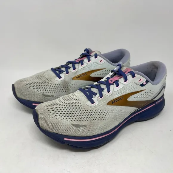 Brooks Ghost 15 Run Shoes Mens Sz 13 Gray Gold 6,4,8:I.5.4 0