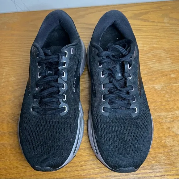 Brooks Ghost 15 Women’s Running Shoes Black Size 7 Medium B Neutral Cushion