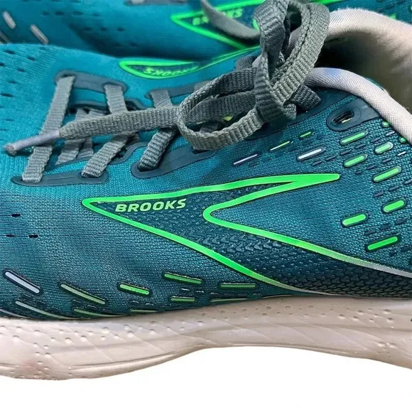 Brooks Glycerin 20 Men's Running Shoes Green Size 13 Athletic Sneaker