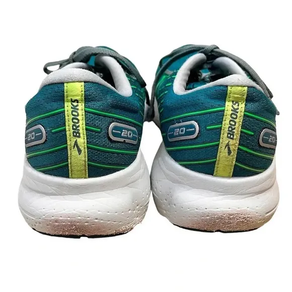 Brooks Glycerin 20 Men's Running Shoes Green Size 13 Athletic Sneaker