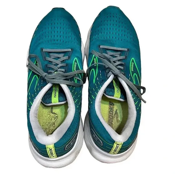 Brooks Glycerin 20 Men's Running Shoes Green Size 13 Athletic Sneaker