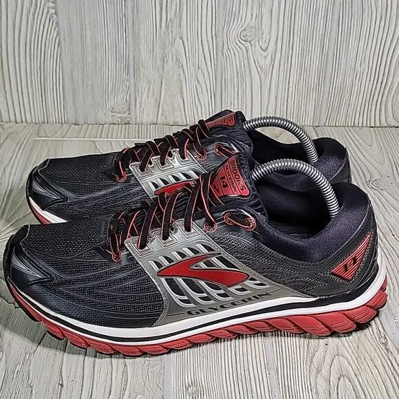 Brooks Gycerin 14 Running Shoes High Risk Red Anthracite Mens Size 10.5D