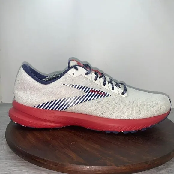 Brooks Launch 7 Men’s 13 D Shoes Stars Stripes 4th Of July Edition 1103241D166