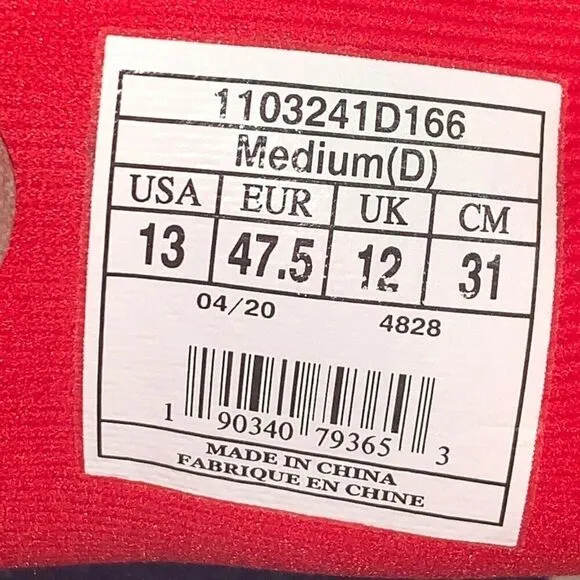 Brooks Launch 7 Men’s 13 D Shoes Stars Stripes 4th Of July Edition 1103241D166