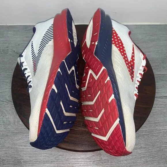 Brooks Launch 7 Men’s 13 D Shoes Stars Stripes 4th Of July Edition 1103241D166