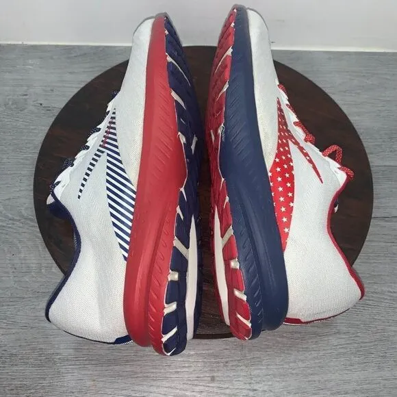 Brooks Launch 7 Men’s 13 D Shoes Stars Stripes 4th Of July Edition 1103241D166