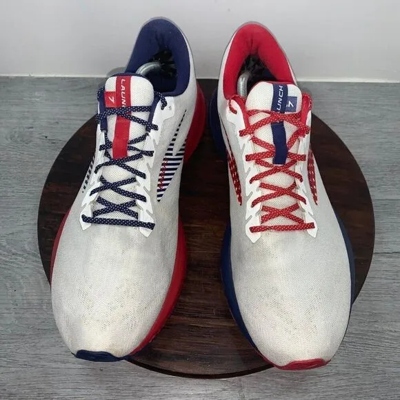 Brooks Launch 7 Men’s 13 D Shoes Stars Stripes 4th Of July Edition 1103241D166