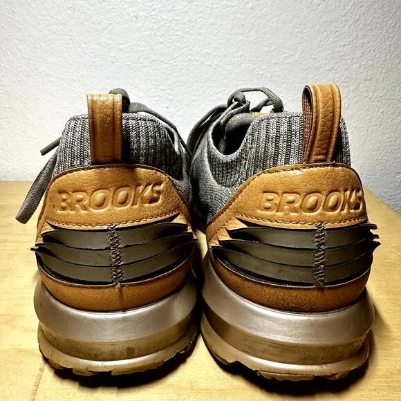 Brooks Levitate 2 Le Running Shoes Midsole Low Top Tan Brown Wood 11.5 D