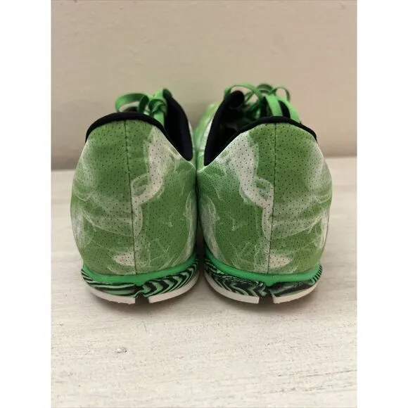 BROOKS MACH 15 MENS SZ 13 GREEN CROSS COUNTRY FLAT RUNNING SHOES