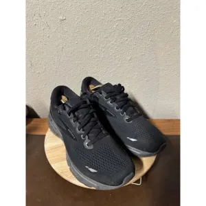 Brooks Men's Ghost 15 Lace Up Running‎ Shoes Black Size:8.5 WIDE (2E) $120