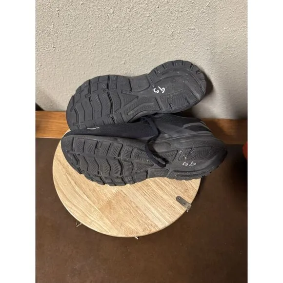Brooks Men's Ghost 15 Lace Up Running‎ Shoes Black Size:8.5 WIDE (2E) $120