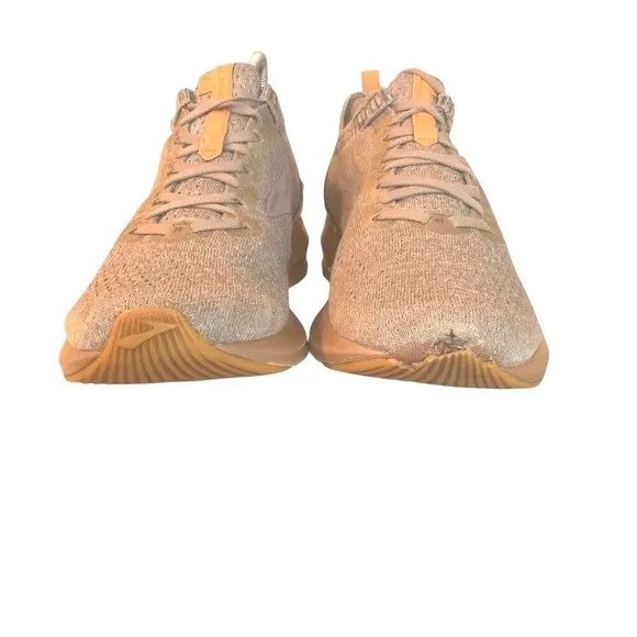 Brooks Mens Levitate‎ 2 LE Gray Tan Jog Running Shoes Lace Up Size 9.5 Running