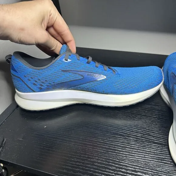 Brooks Men's Levitate 5 Neutral Running Shoes Blue Navy Blue Size 13