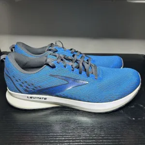 Brooks Men's Levitate 5 Neutral Running Shoes Blue Navy Blue Size 13