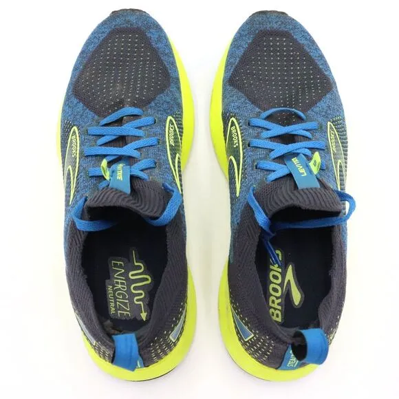 Brooks Mens Levitate StealthFit 5 Size 8.5D Blue Nightlife Neutral Running Shoes
