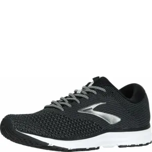 BROOKS MENS REVEL 2 RUNNING SHOE - BLACK/GREY/GREY - D - 10.5