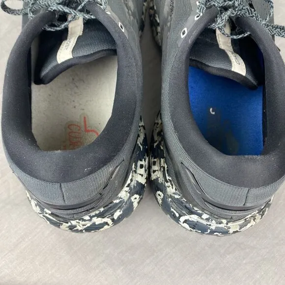 Brooks shoes mens 12 gray lace Ghost 15 1103931D004 Running