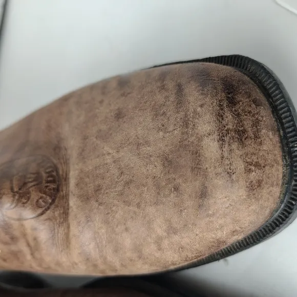 Brown Botina Gedora Chelsea Style Leather Ankle Boots Shoes Brazil 38 Megabor