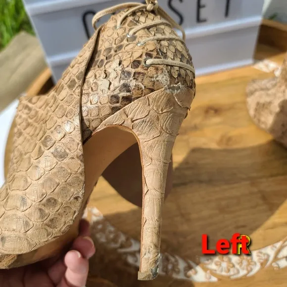 Camilla Skovgaard Python sz 38. Please refer to all photos