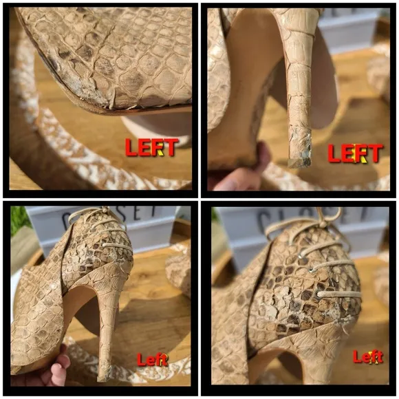 Camilla Skovgaard Python sz 38. Please refer to all photos