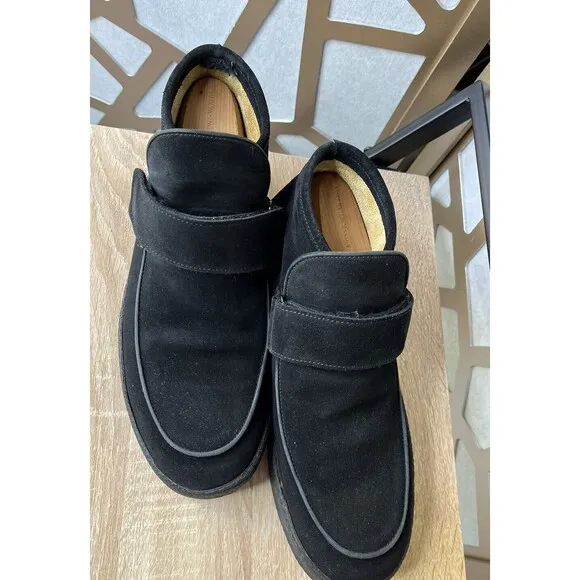 CAMPER men suede leather black shoes boots Crepe Sole Sz 43 Us 9 9.5