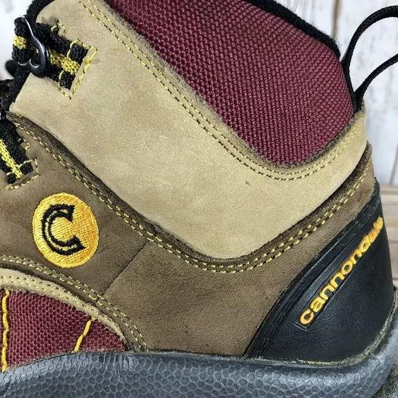 Cannondale MC701 Boots Shoes Cycling Biking Mens Size 9.5 Clip In 2 Bolts Brown