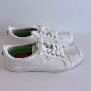 Cariuma The Oca Canvas Sneakers Women Size 8 Unisex Lace Up Comfy Off White