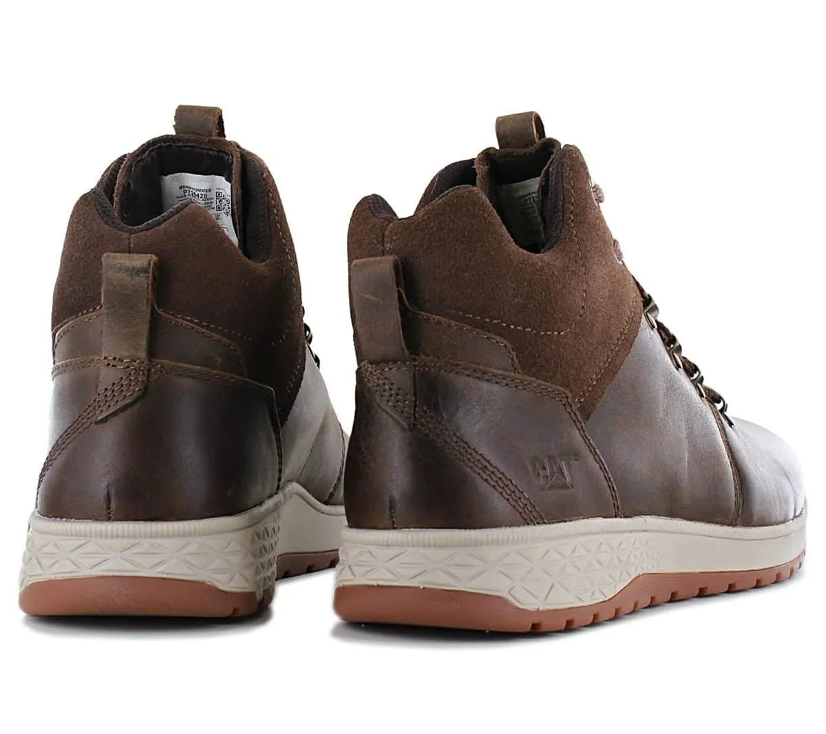 CAT Caterpillar ZEKE Hiker - Herren Winter Stiefel Boots Leder Braun P725428