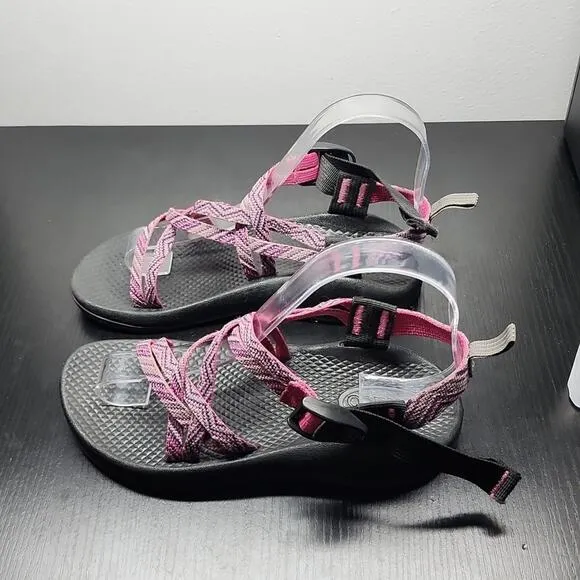 CHACO BRAIDED STRAPS VELCRO YOUTH SIZE 3 VERY GOOD CONDITION