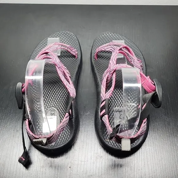 CHACO BRAIDED STRAPS VELCRO YOUTH SIZE 3 VERY GOOD CONDITION