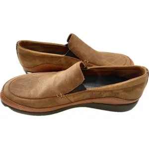 Chaco Shoes Brown Rust Black Leather Slip-On Men's Size 9.5 EUC
