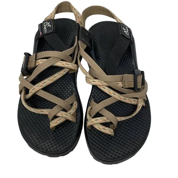Chaco Women's Size 6 X2 Cloud Outdoor Sport Sandals Ankle Strap Tan