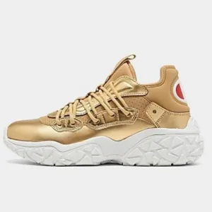 Champion Tank Gold CP100275 Sneaker Shoe 10 9.5