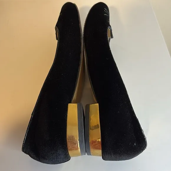 Charlotte Olympia Black Kitty Cat Flat Shoes size 39 (9US)