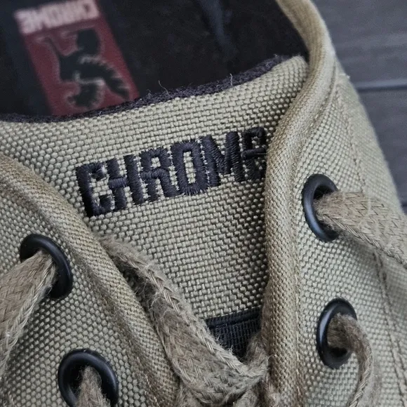 Chrome Industries Truk Pro Bike Shoe  Desert Tan Green Cycling Sneaker Mens 13