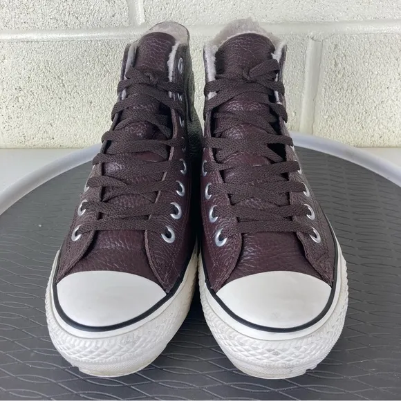 Chuck Taylor All Star Boot Hi 'Burnt Umber' Sneaker Shoes Size M9.5/W11.5