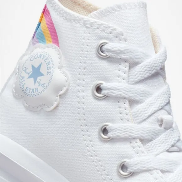 Chuck Taylor All Star Move Platform Rainbow Cloud High-Top Sneakers