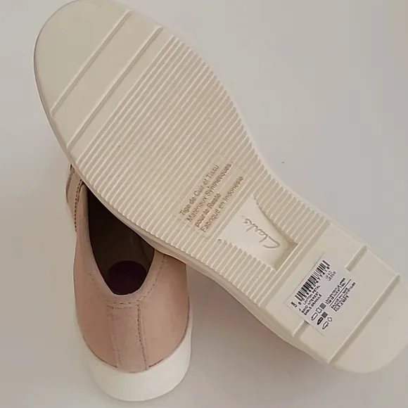 Clarks Collection Double Gore Slip-Ons - Layton Petal