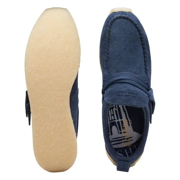 Clarks Mens Maycliffe Blue Shoes (NWT)