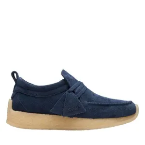 Clarks Mens Maycliffe Blue Shoes (NWT)
