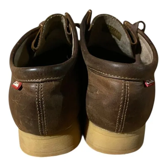 Clark’s Men’s Originals Wallabees Size 11.5 Brown Moccasins