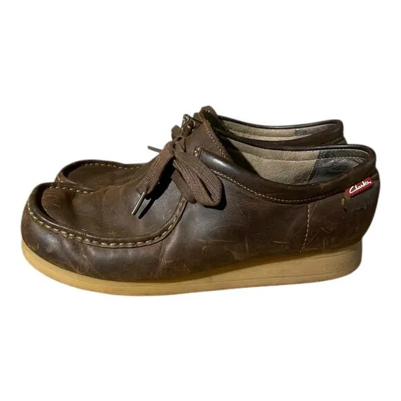 Clark’s Men’s Originals Wallabees Size 11.5 Brown Moccasins