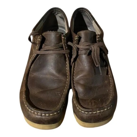 Clark’s Men’s Originals Wallabees Size 11.5 Brown Moccasins