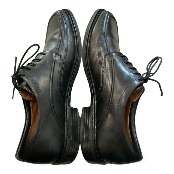Clarks Unstructured Men's Black Leather Shoes size 11
